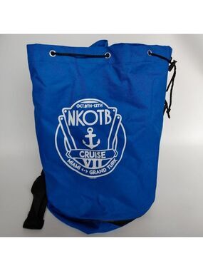 FUN New Kids On The Block TOUR Duffle Bag Drawstring bag MIAMI TOUR 2015